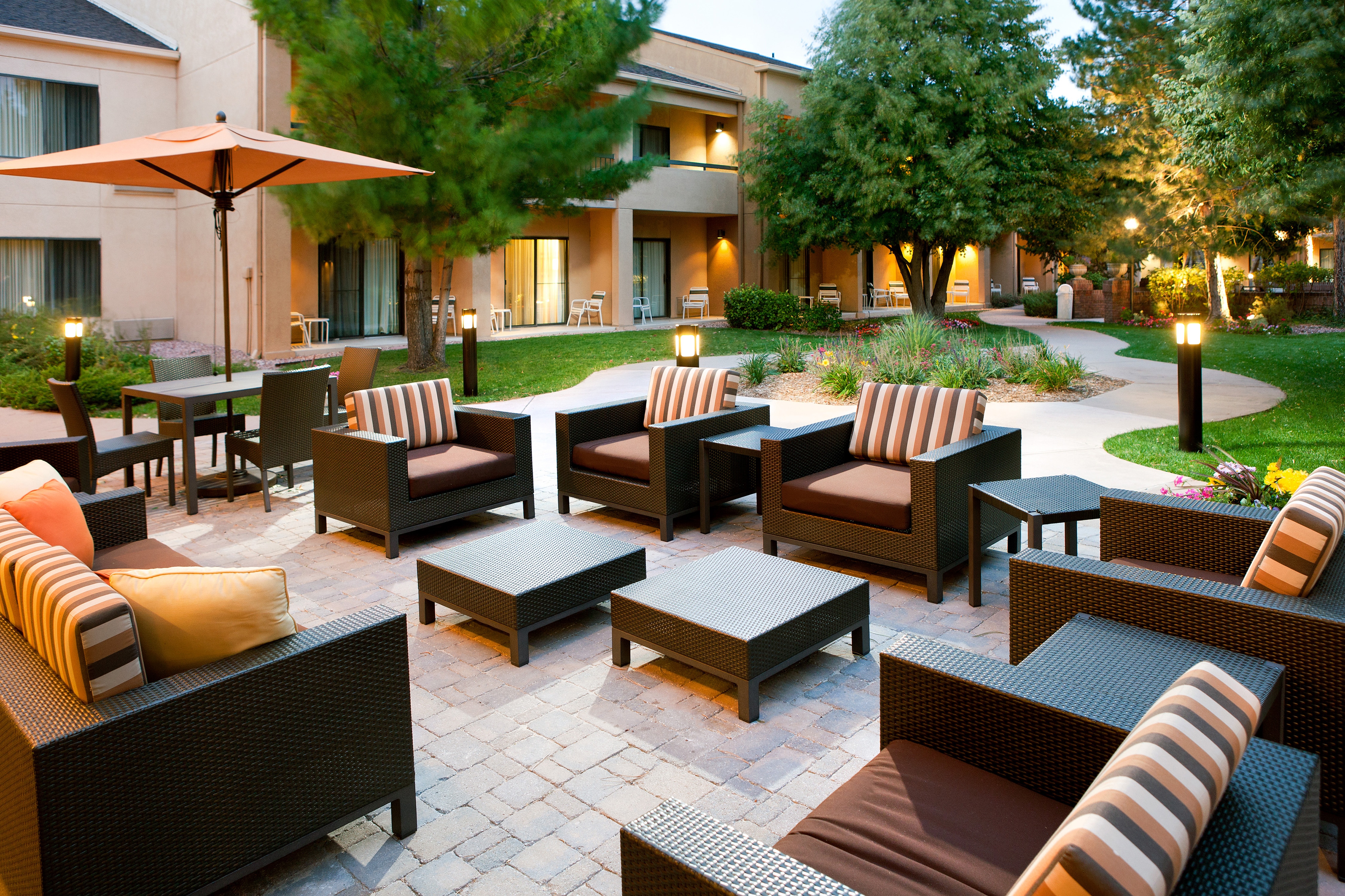 Outdoor Terrace with Seating